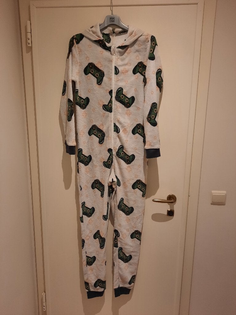 Onsie à capuche - Taille 170 - 176, Enlèvement, Utilisé, Autres types
