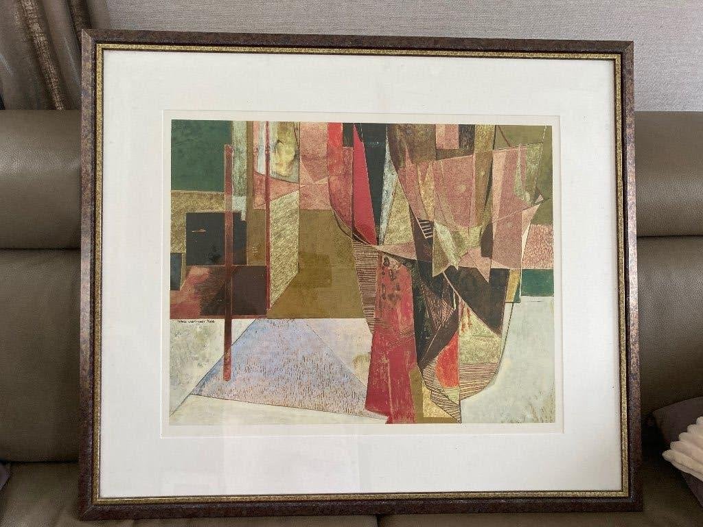 Isa van der zee schilderij, Ophalen