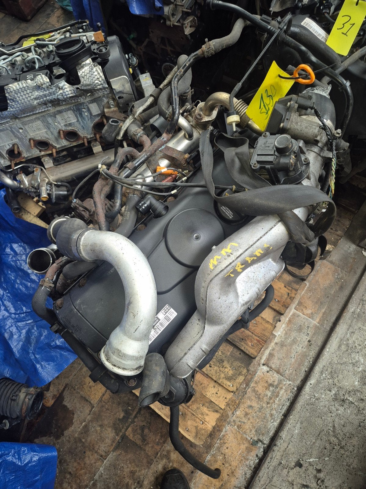 MOTEUR 2.5TDI T5 CODE BNZ, Autos : Pièces & Accessoires, Moteurs & Accessoires