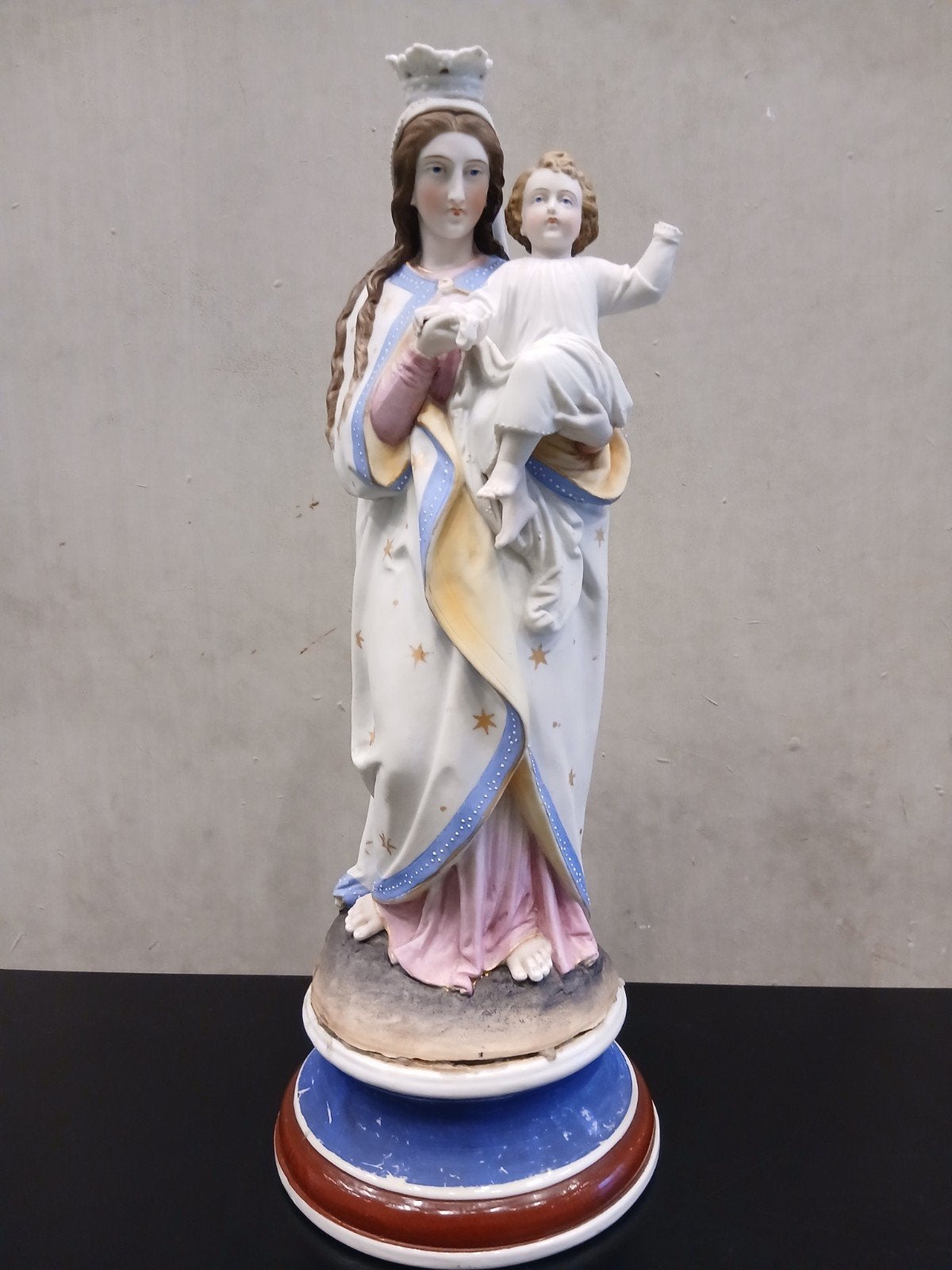 Maria en Jezusbeeld, Antiek en Kunst, Ophalen of Verzenden