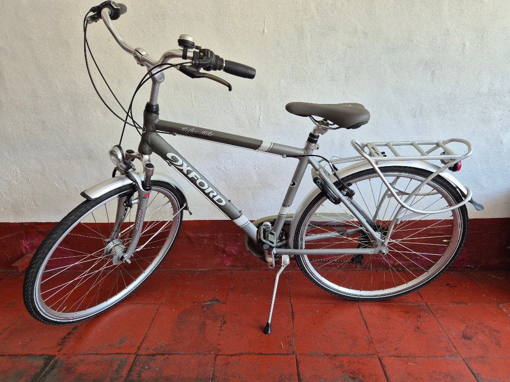 Oxford herenfiets in nieuwe staat, Velgrem, Versnellingen, 49 tot 53 cm, Zo goed als nieuw