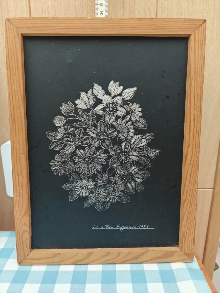 Mooi handwerk van V.D.S.Theo Hopperank 1983, Antiek en Kunst, Ophalen