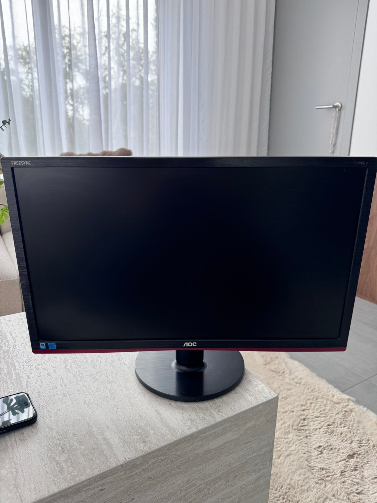 AOC 24 inch 1080p gaming monitor, Computers en Software, Monitoren, Gebruikt, Ingebouwde speakers, Full HD, HDMI