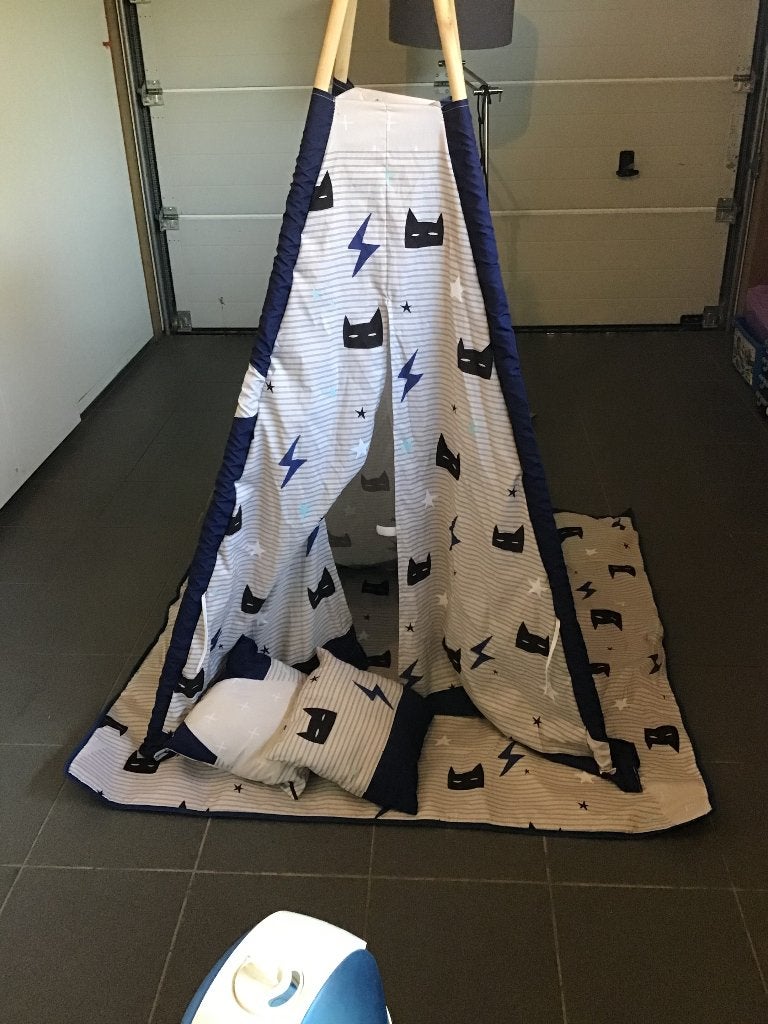 Tipi tent, Ophalen, Zo goed als nieuw
