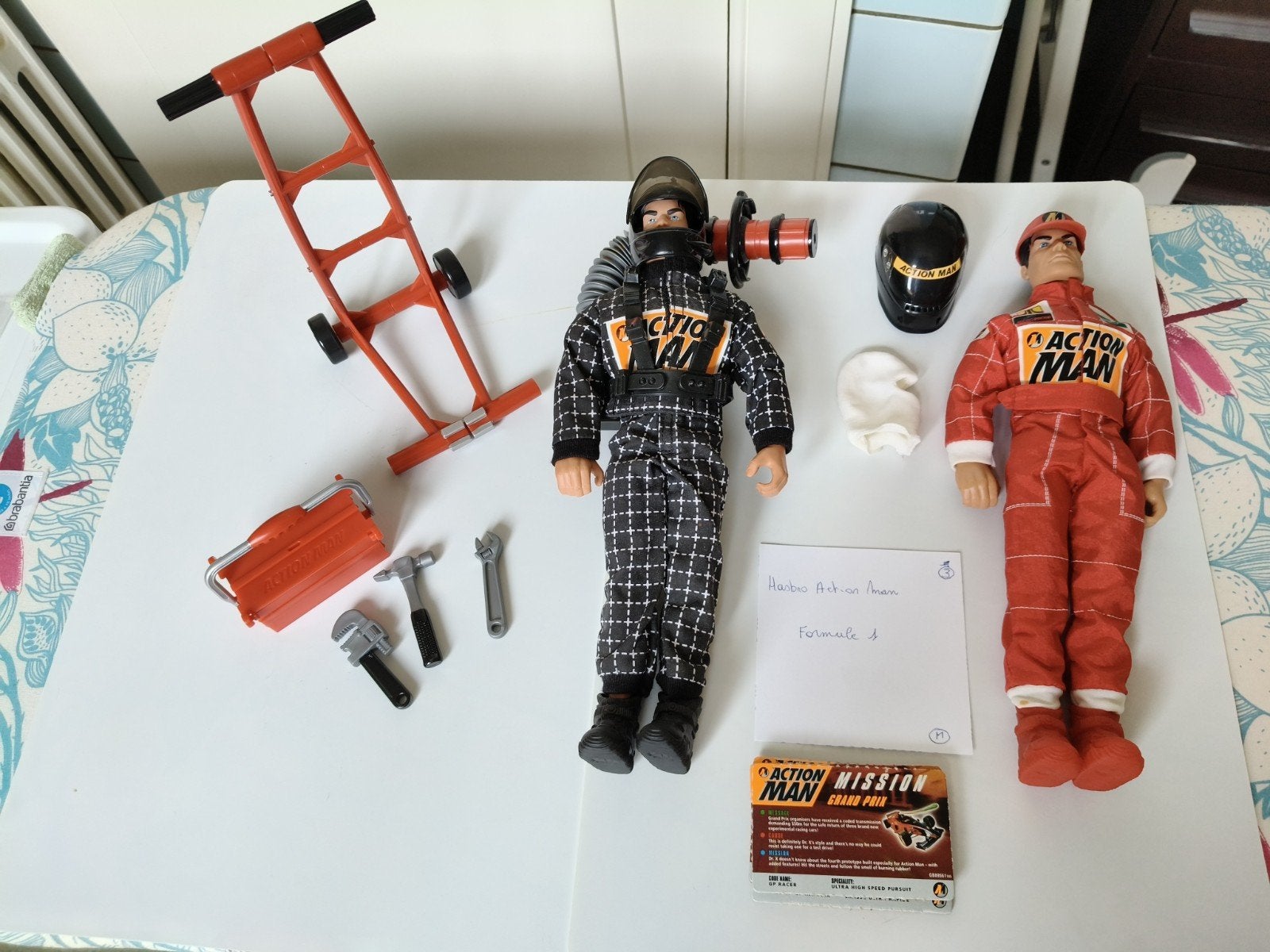 Hasbro Action Man - Formule 1 en technieker, Kinderen en Baby's, Ophalen of Verzenden