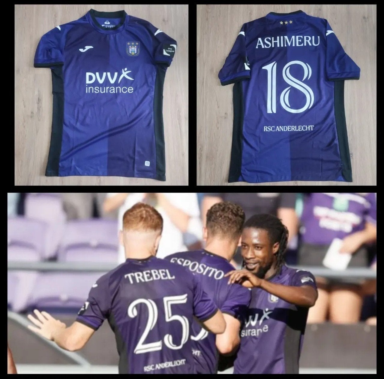 Maillot RSC Anderlecht shirt, Sports & Fitness, Maillot