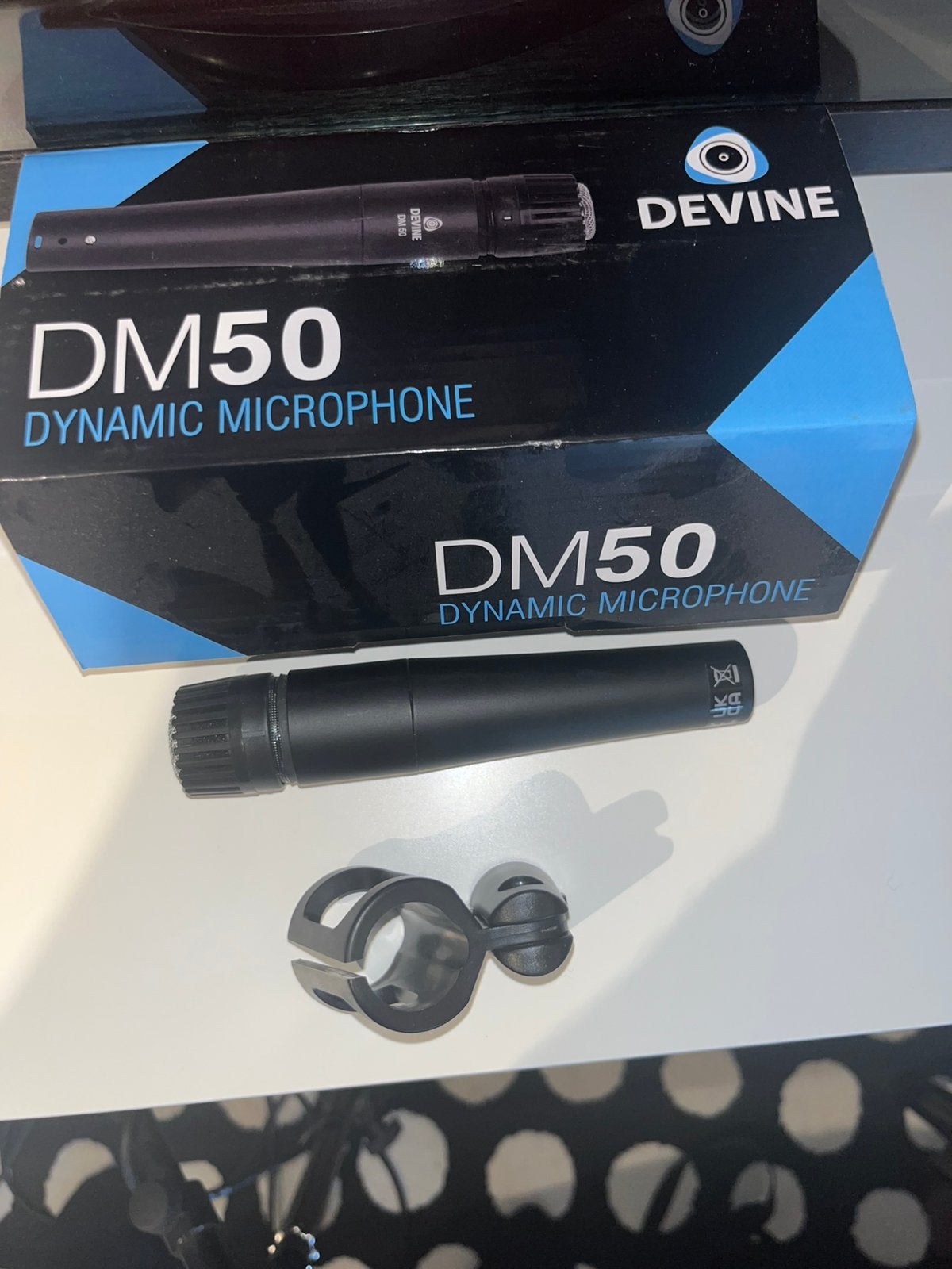 Microphone dynamique pour instruments Devine DM50, Musique & Instruments, Enlèvement ou Envoi, Comme neuf