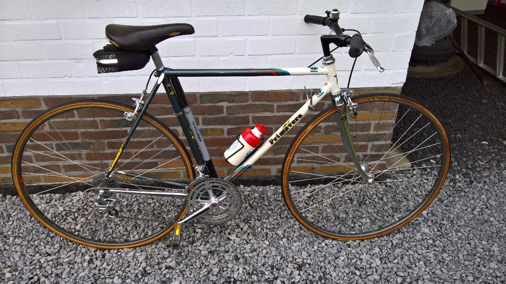 fiets, Fietsen en Brommers, Fietsen | Heren | Herenfietsen, Zo goed als nieuw, Overige merken, 65 cm of meer, Versnellingen, Velgrem