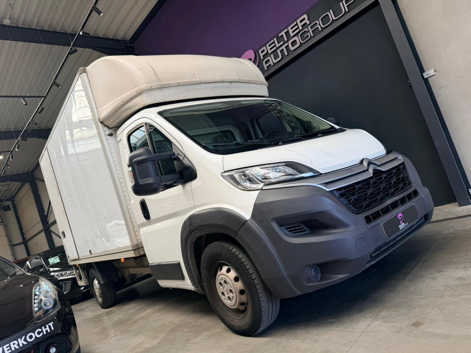 Citroen Jumper Cargo 3.0 HDi 176Pk elektrische laadklep, Auto's, Bestelwagens en Lichte vracht, Zwart, Citroën, 0 kg, 131 kW
