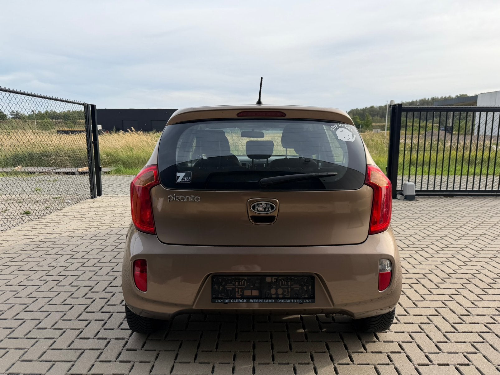Kia picanto - 1.0 benzine - 1ste eigenaar - Airco, Autos, Euro 5, Achat, Entreprise, Boîte manuelle