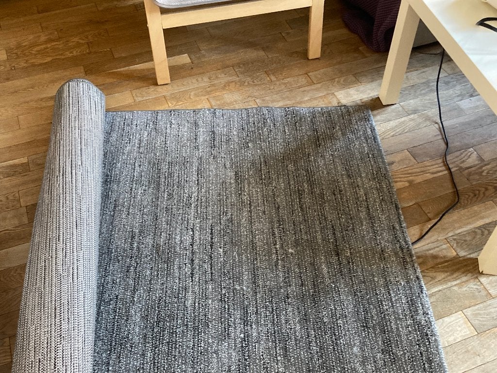 Tapis Gris (grand), Huis en Inrichting, Stoffering | Tapijten en Vloerkleden, Ophalen, 150 tot 200 cm, Simple, Zo goed als nieuw