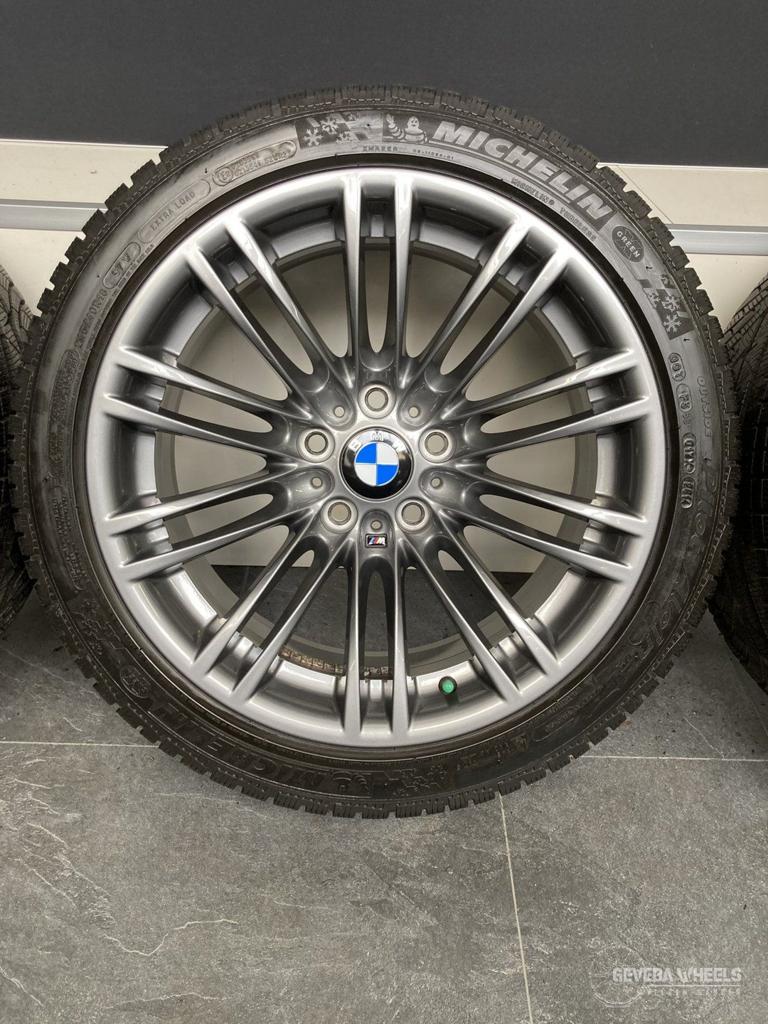 18” originele BMW M3 e92 velgen + winterbanden 219M 5x120, Autos : Pièces & Accessoires, Pneus et Jantes, Véhicule de tourisme