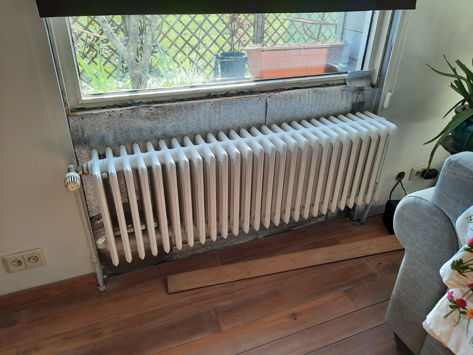 Chauffage en fonte, Bricolage & Construction, Chauffage & Radiateurs, Enlèvement, Radiateur