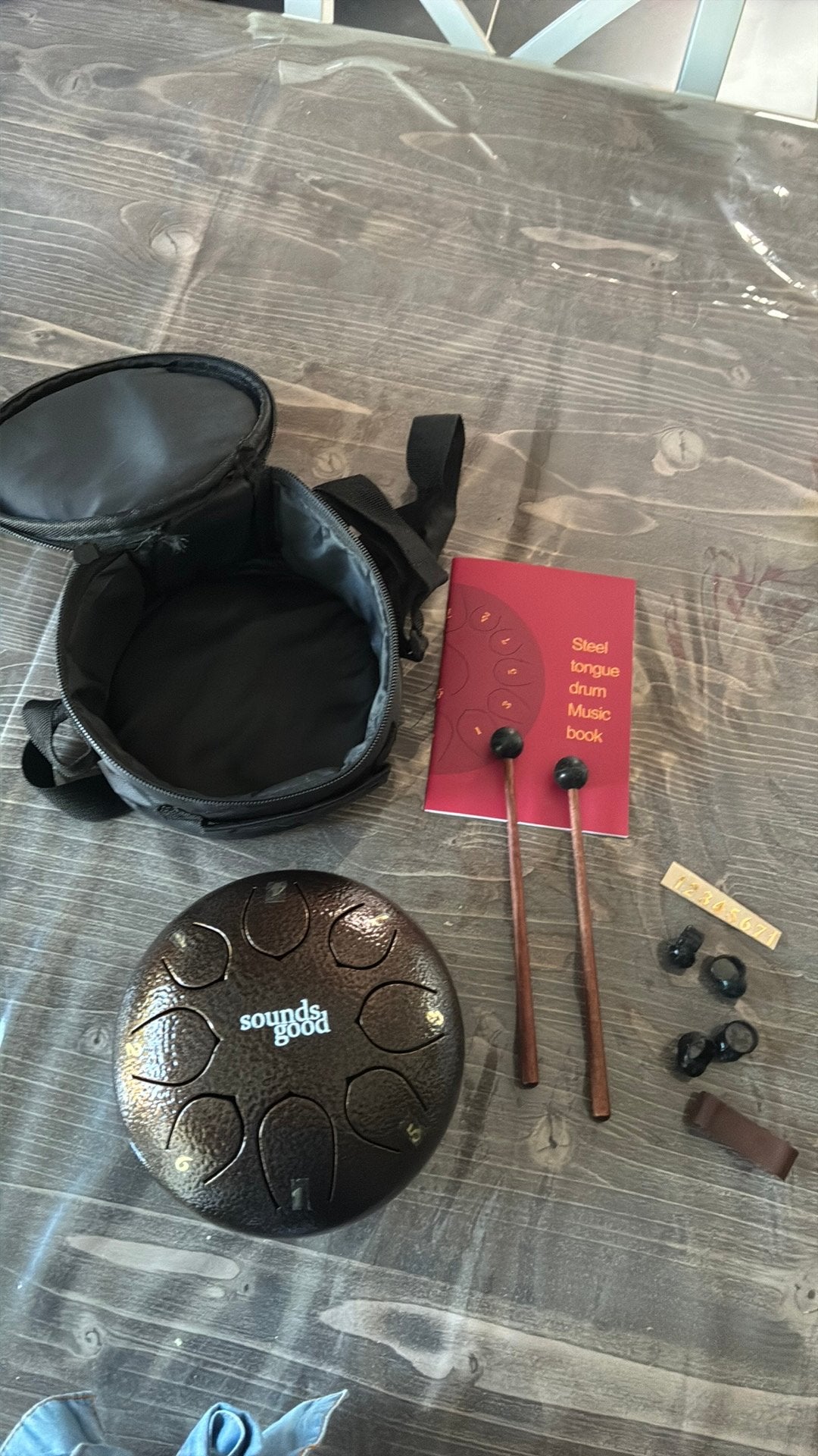 Steel tongue drum, Musique & Instruments, Enlèvement, Comme neuf
