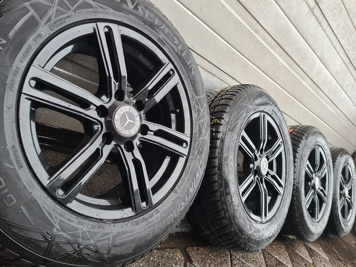 17 inch Mercedes Sprinter W907 W906 W910 velgen winterbanden, -, -, Banden en Velgen, 17 inch