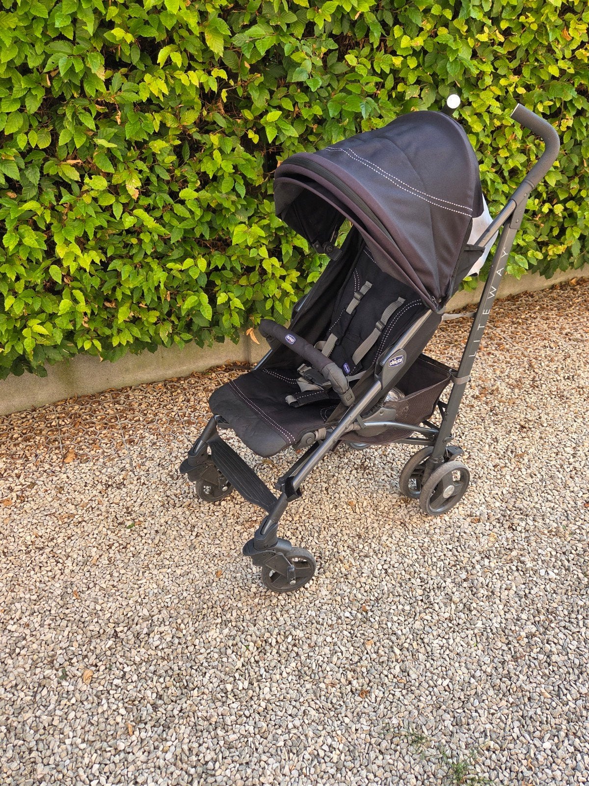 Plooibare buggy chicco liteway, Enlèvement, Autres marques, Protection de pluie