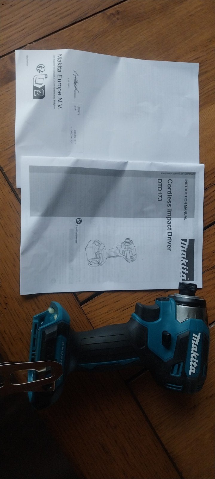 visseuse à chocs makita DTD 173Z, Bricolage & Construction, Neuf, 400 à 600 watts, Enlèvement, Autres types