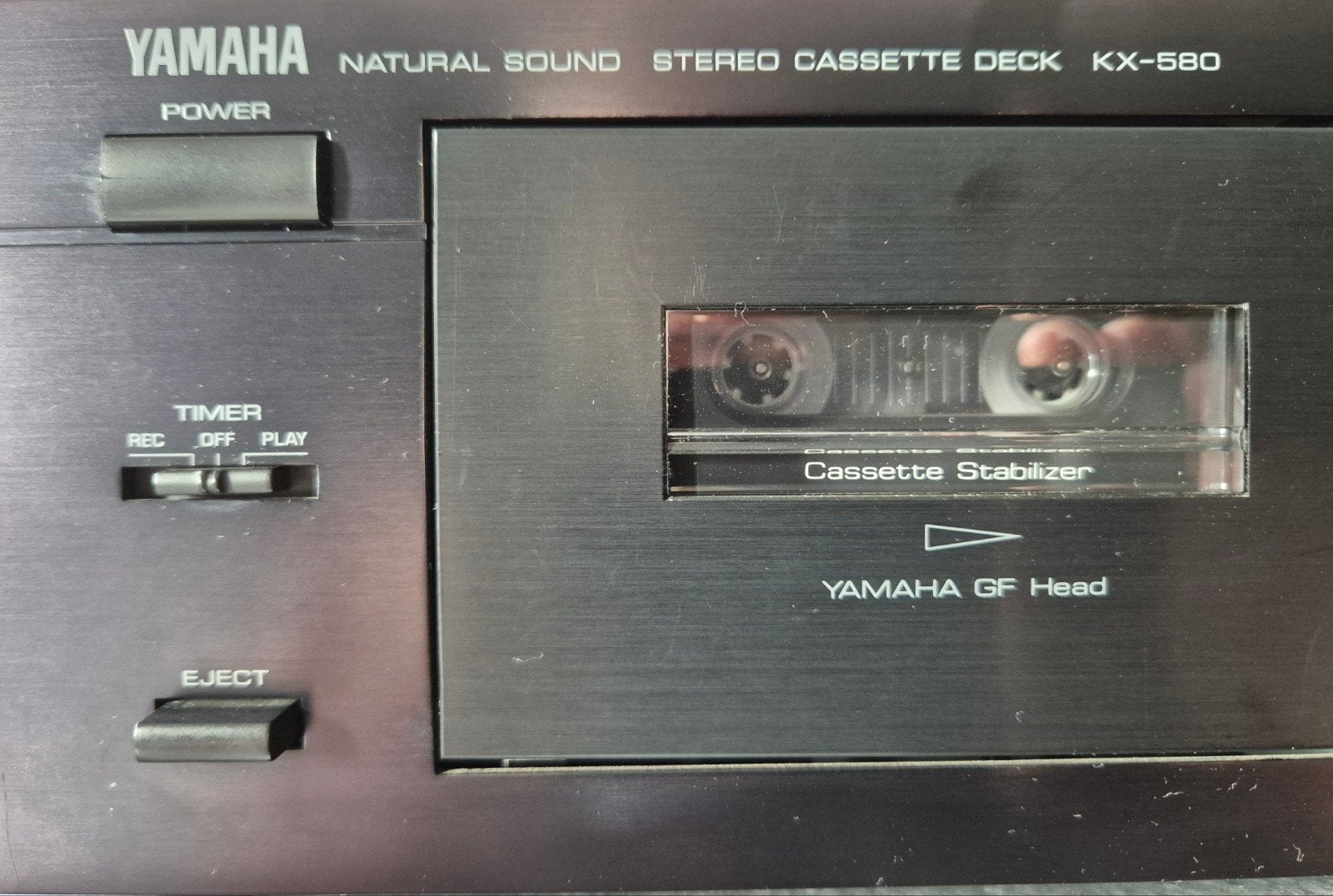 Yamaha Kx580 vintage cassettedeck, Enlèvement