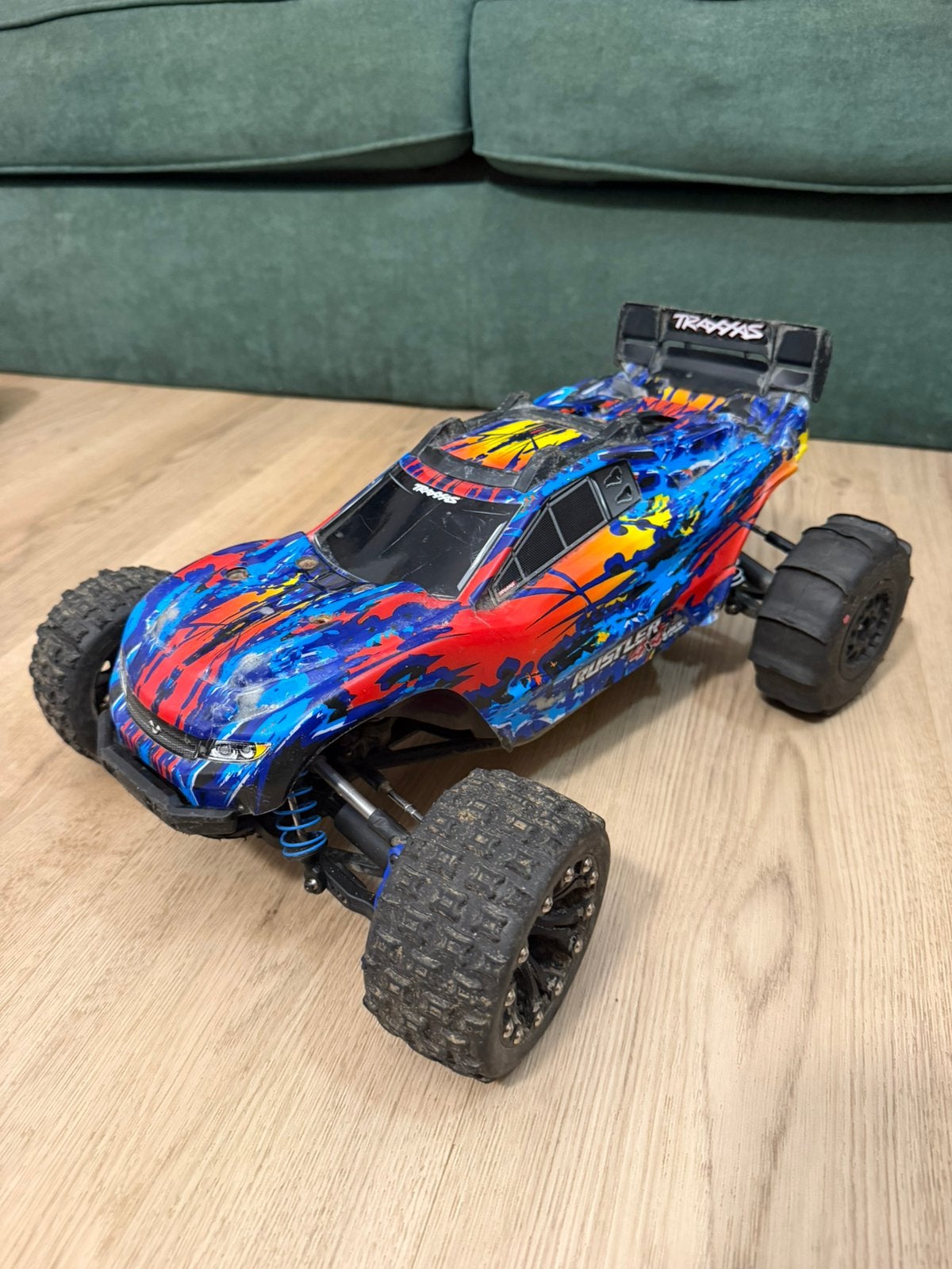 Traxxas Rustler 4x4 VXL Brushless 3S, Hobby & Loisirs créatifs, Enlèvement ou Envoi, Comme neuf