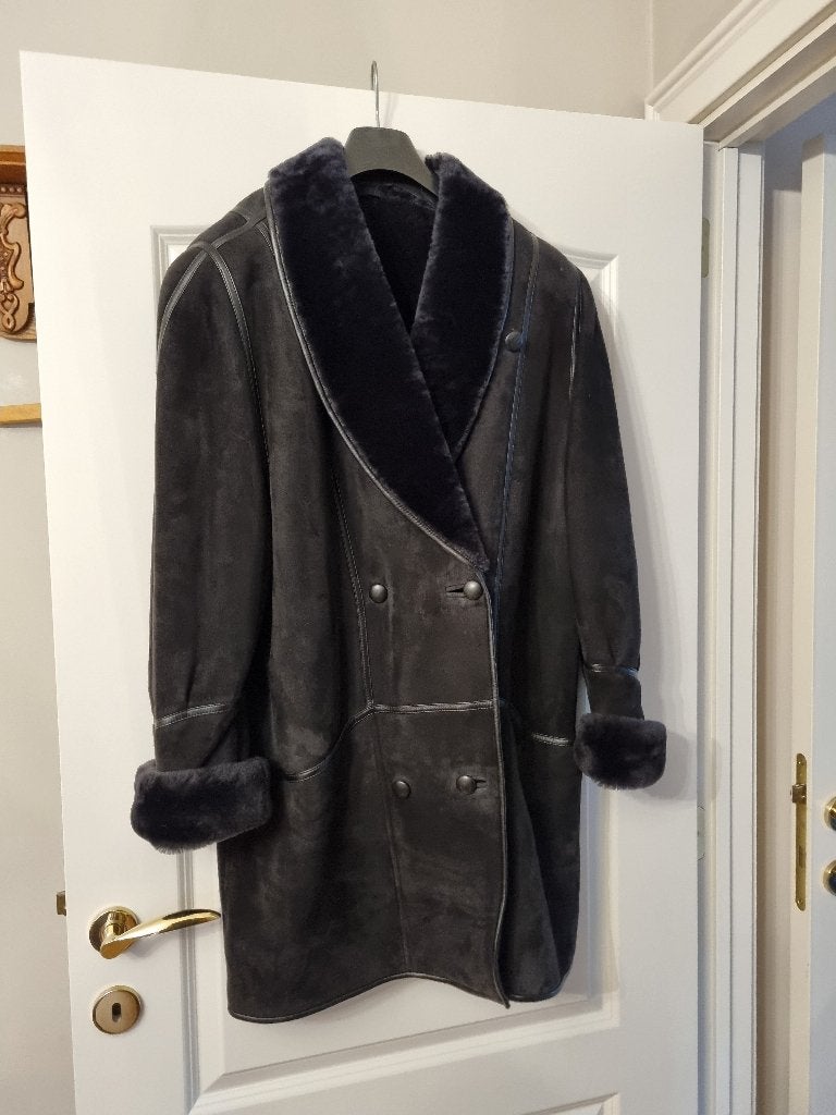 Dames Jas Daim te KOOP, Kleding | Dames, Jassen | Winter, Zo goed als nieuw, Maat 46/48 (XL) of groter, Zwart, Ophalen
