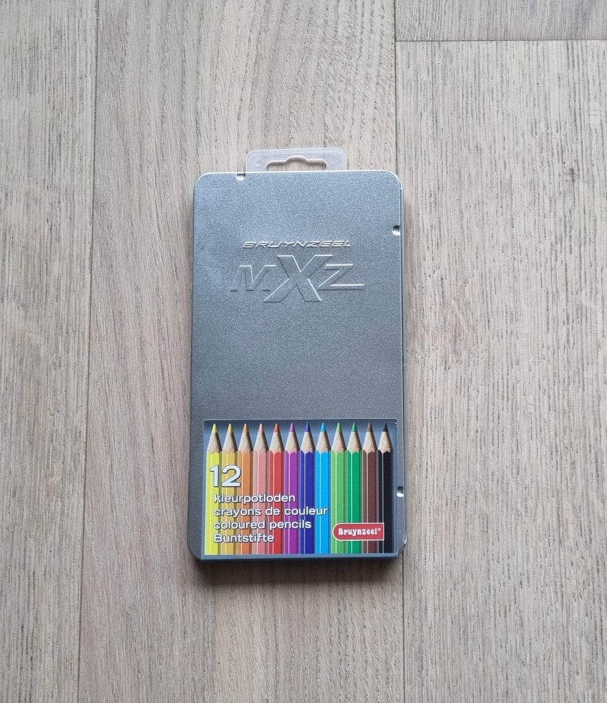 12 crayons de couleur MXZ de Bruynzeel, neufs dans emballage, Enlèvement ou Envoi, Neuf, Crayon ou Feutre