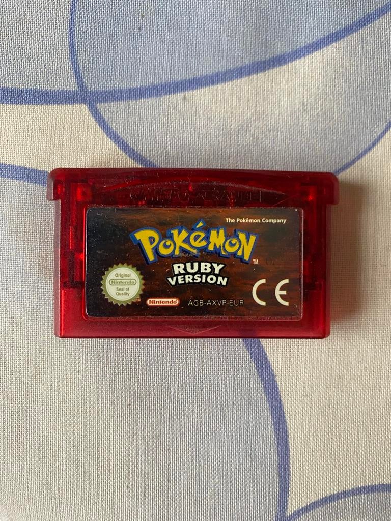 Pokemon Ruby zeer goede staat, Games en Spelcomputers, Games | Nintendo Game Boy, 1 speler, Ophalen of Verzenden, Zo goed als nieuw