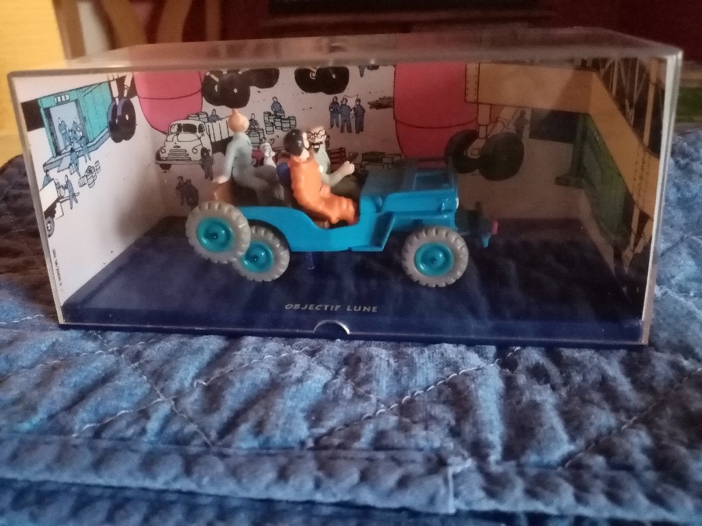 Voiture de collection Tintin, Hobby en Vrije tijd, Modelauto's | 1:43, Ophalen, Nieuw, Auto, Overige merken