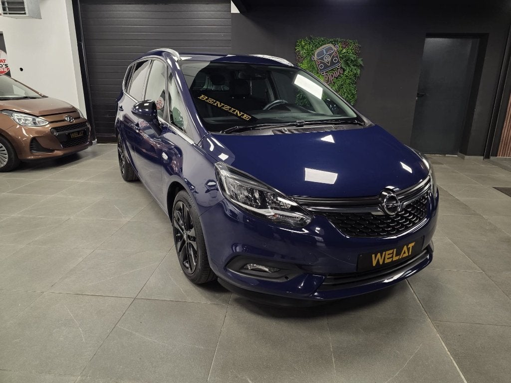 OPEL ZAFIRA 1.6 TURBO BENZINE/200 PK/2017/EURO 6/TOP STAAT, Auto's, Opel, Bedrijf, Te koop, Zafira, Bluetooth, Benzine, Euro 6
