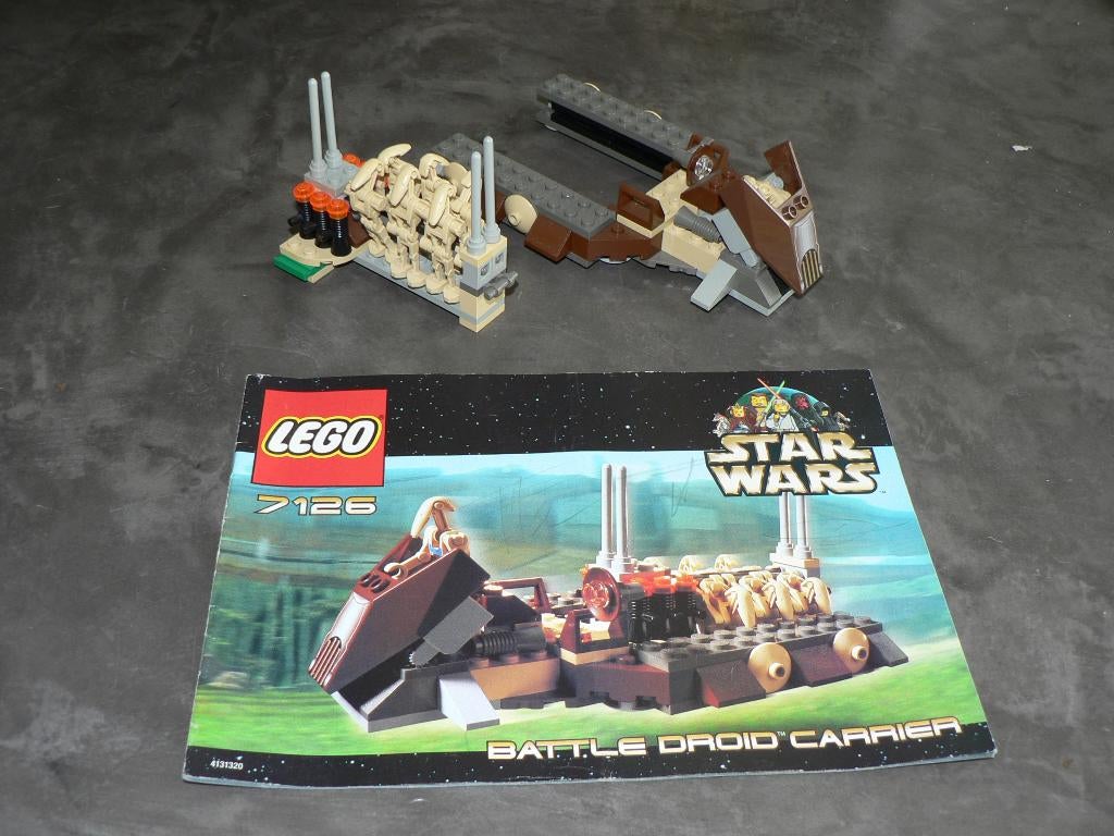 Lego Star Wars 7126 : Battle Droid Carrier, Kinderen en Baby's, Speelgoed | Duplo en Lego, Ophalen of Verzenden, Zo goed als nieuw