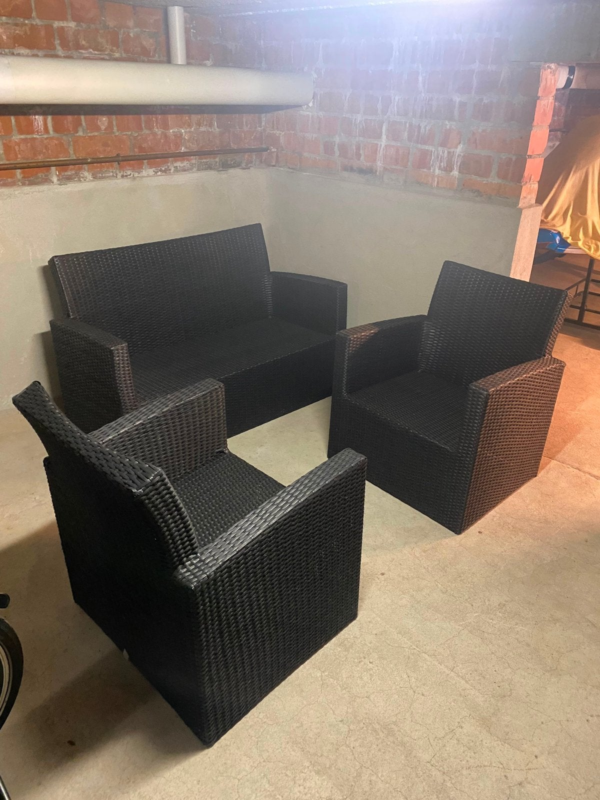 3 delige lounge set, Tuin en Terras, Ophalen, Gebruikt