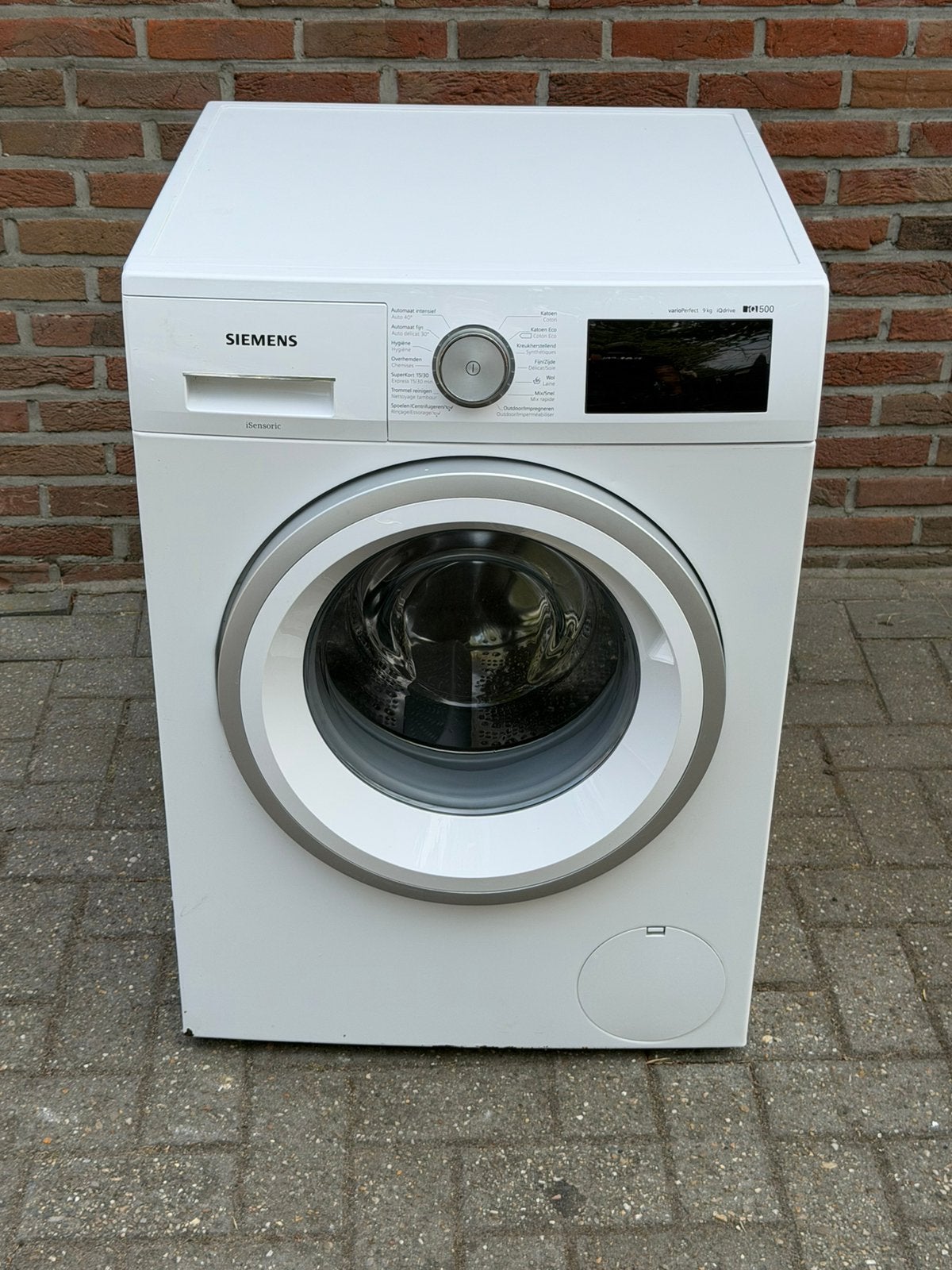 Siemens IQ500 1-9kg A+++ 1400tm werkt perfect, Ophalen, 1200 tot 1600 toeren, 8 tot 10 kg, Energieklasse A of zuiniger