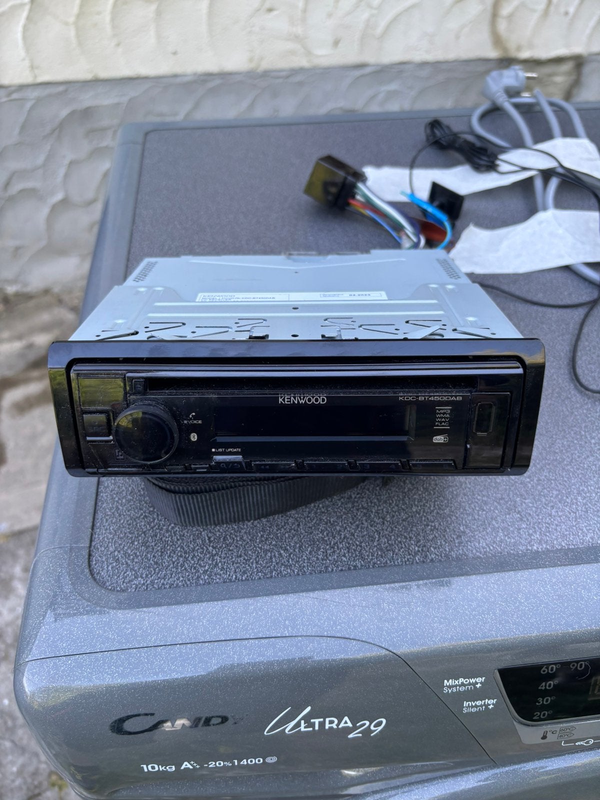 Auto radio kenwood kdc bt450dab, Enlèvement ou Envoi, Comme neuf