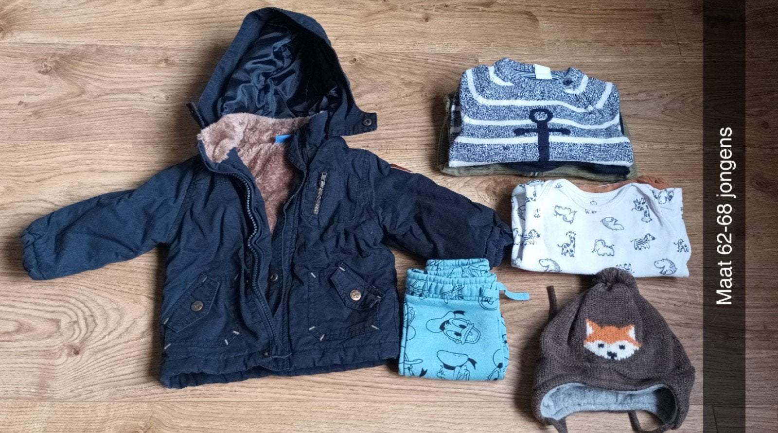 Pakketje jongenskledij maat 62-68, Kinderen en Baby's, Ophalen of Verzenden
