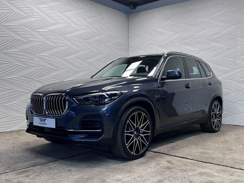 BMW X5 xDrive45e*PHEV*LUCHTV.*PANO DAK*LAGE BIV!*, Cuir, Argent ou Gris, Achat, Entreprise