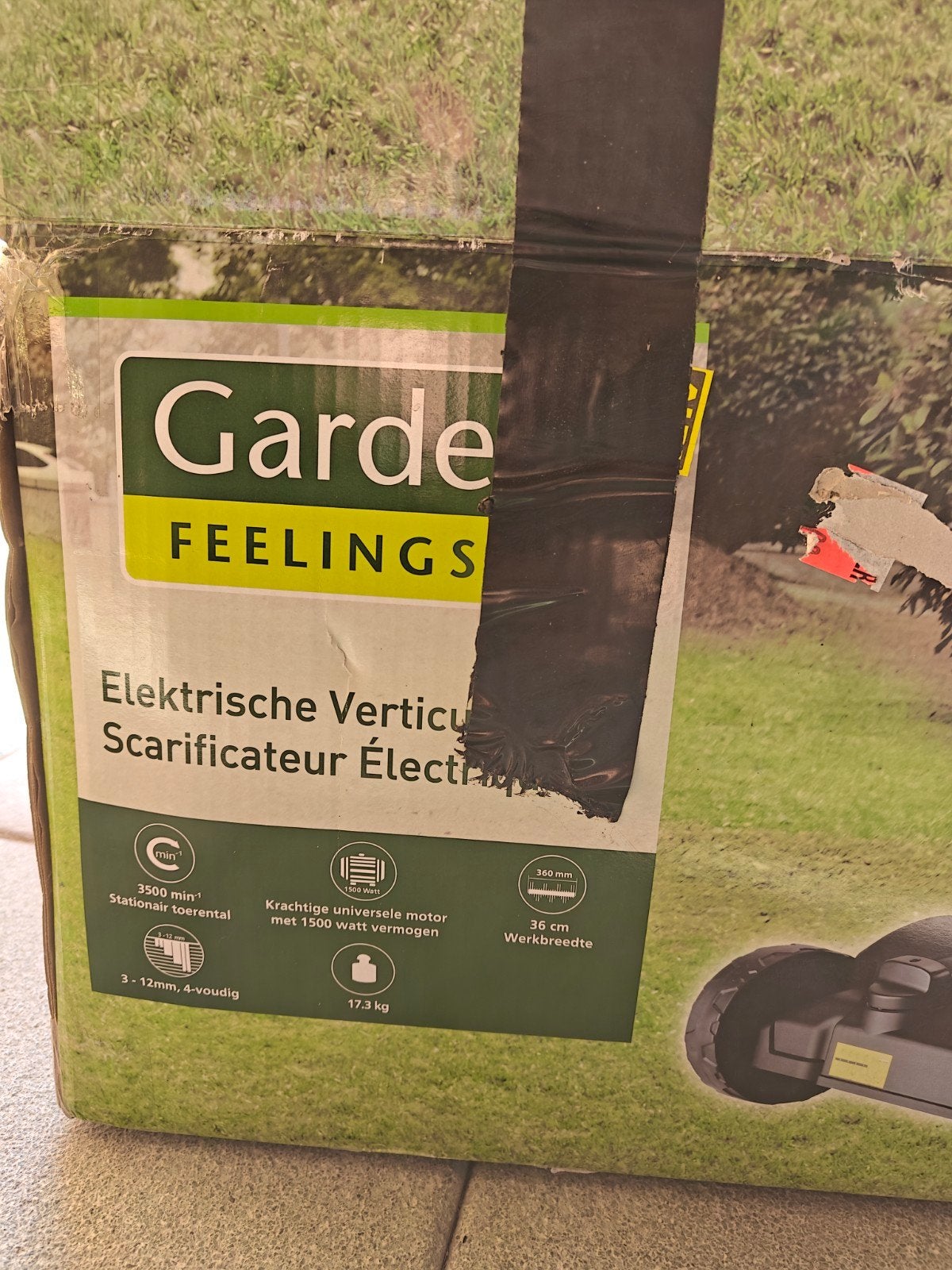 Elektrische Verticuteerder, Tuin en Terras, Ophalen, Top Garden
