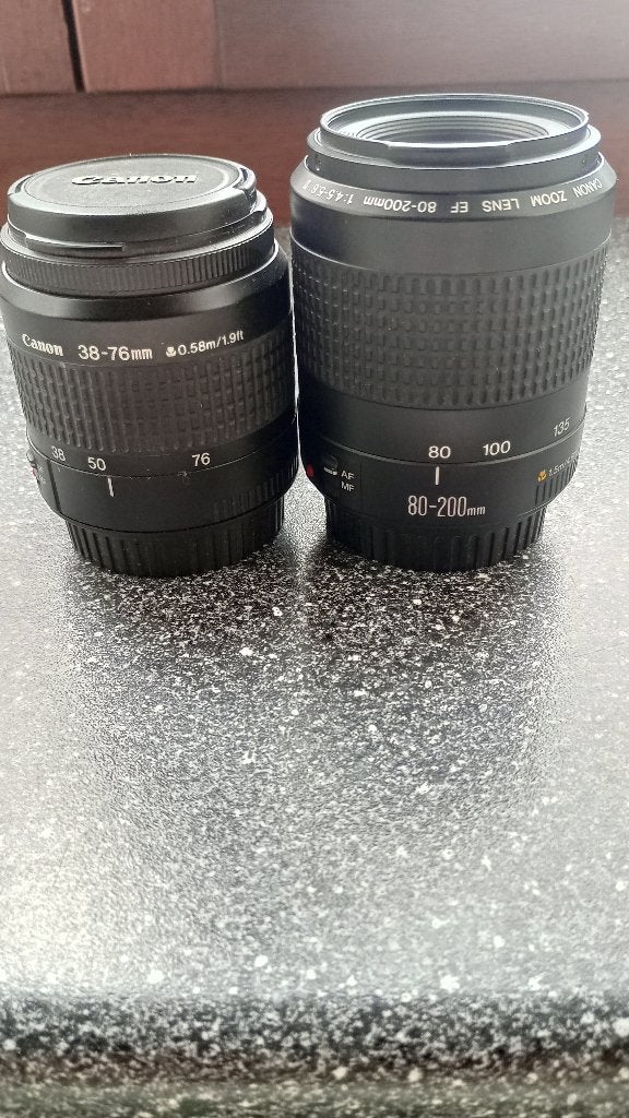 Lenzen canon fototoestel, Audio, Tv en Foto, Foto | Lenzen en Objectieven, Verzenden, Zo goed als nieuw, Standaardlens, Zoom