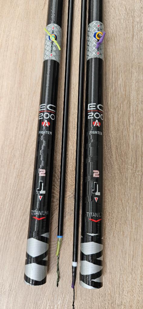 1 Colmic topset ec 200 A fighter, Ophalen, Zo goed als nieuw, Vaste hengel