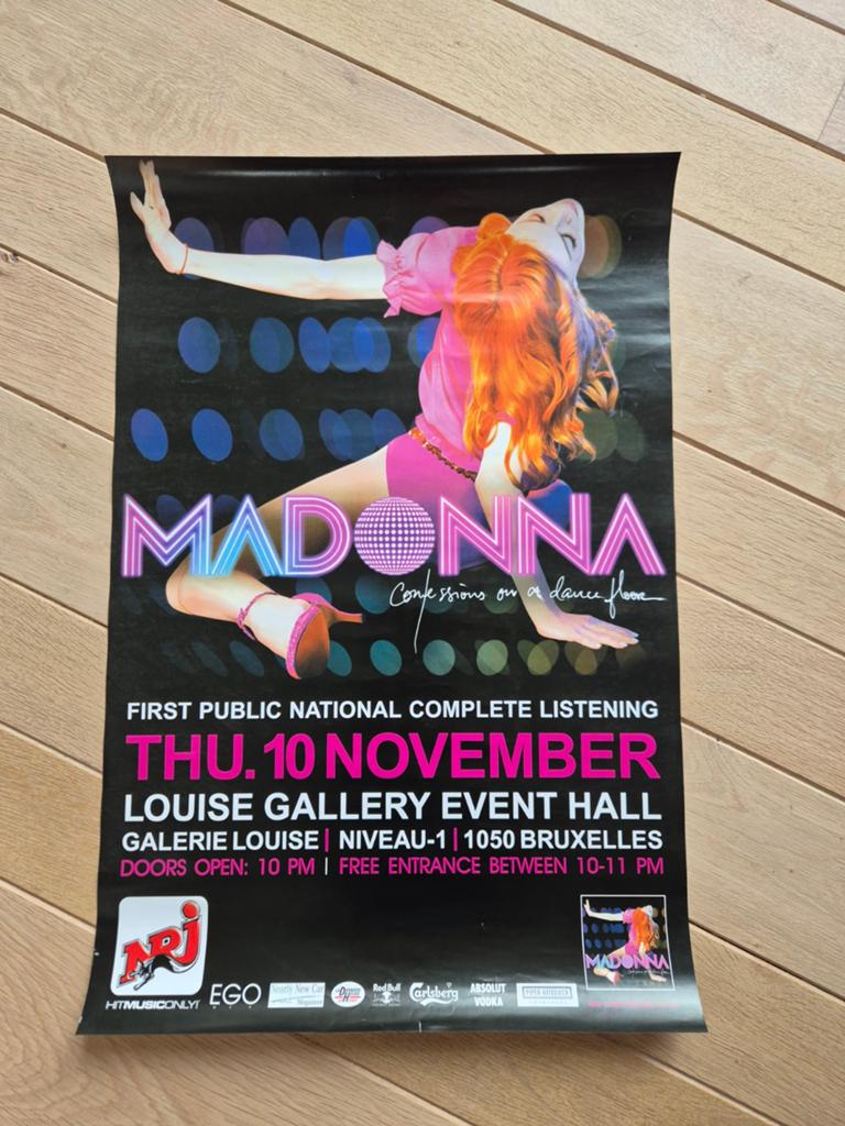 Madonna poster, poster, bekentenissen, tour, album, feest, L, Verzamelen