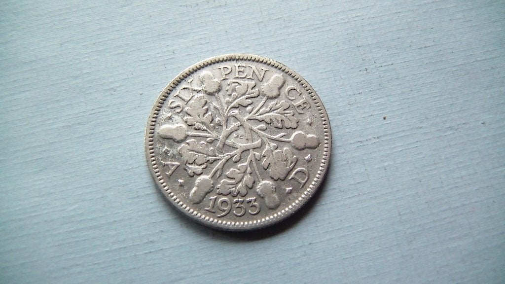 6 pence 1933, Enlèvement