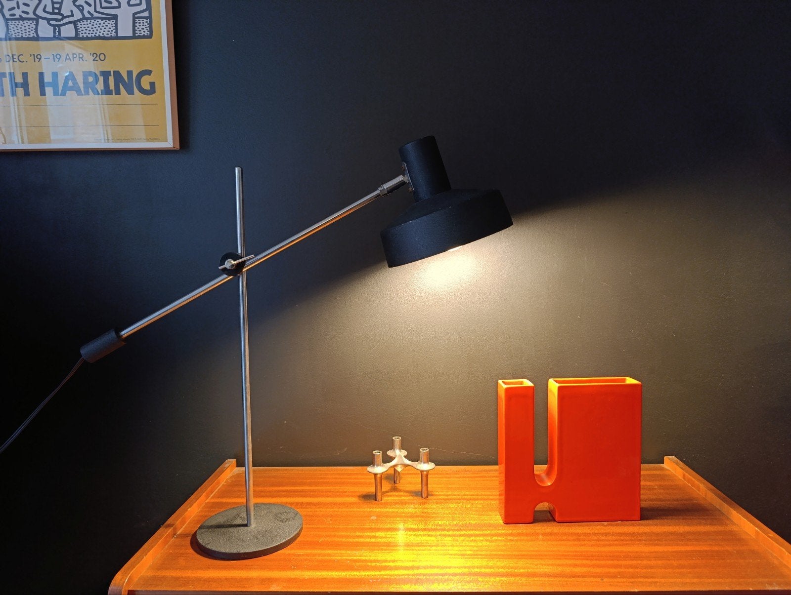 Lampe de bureau Hoogervorst design vintage 1960, Antiquités & Art, Enlèvement