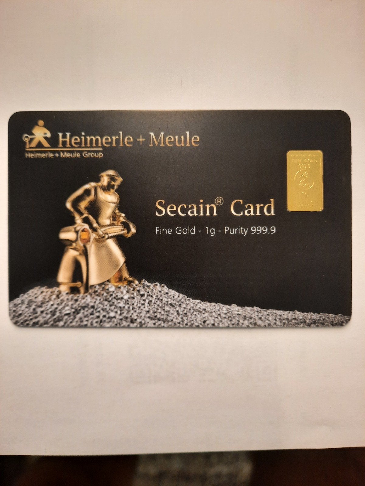 goud 24k , 1gram, Timbres & Monnaies, Enlèvement, Or