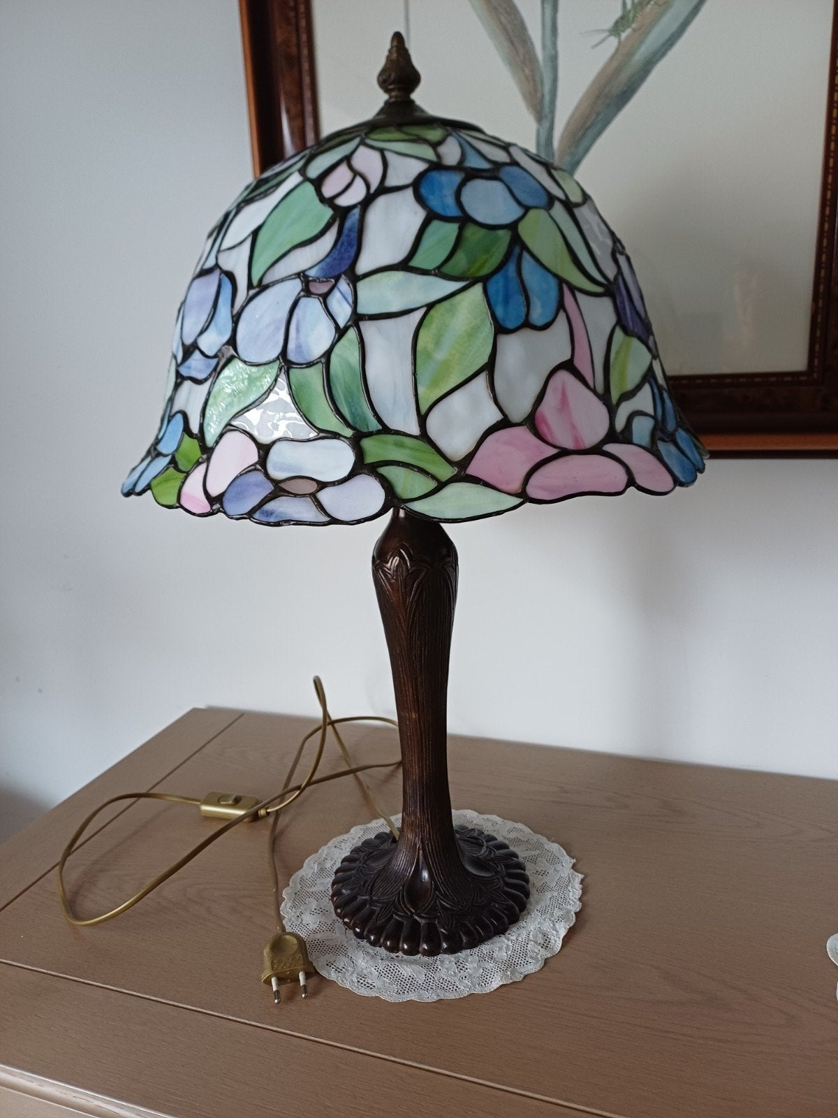 Tifany lamp, Enlèvement