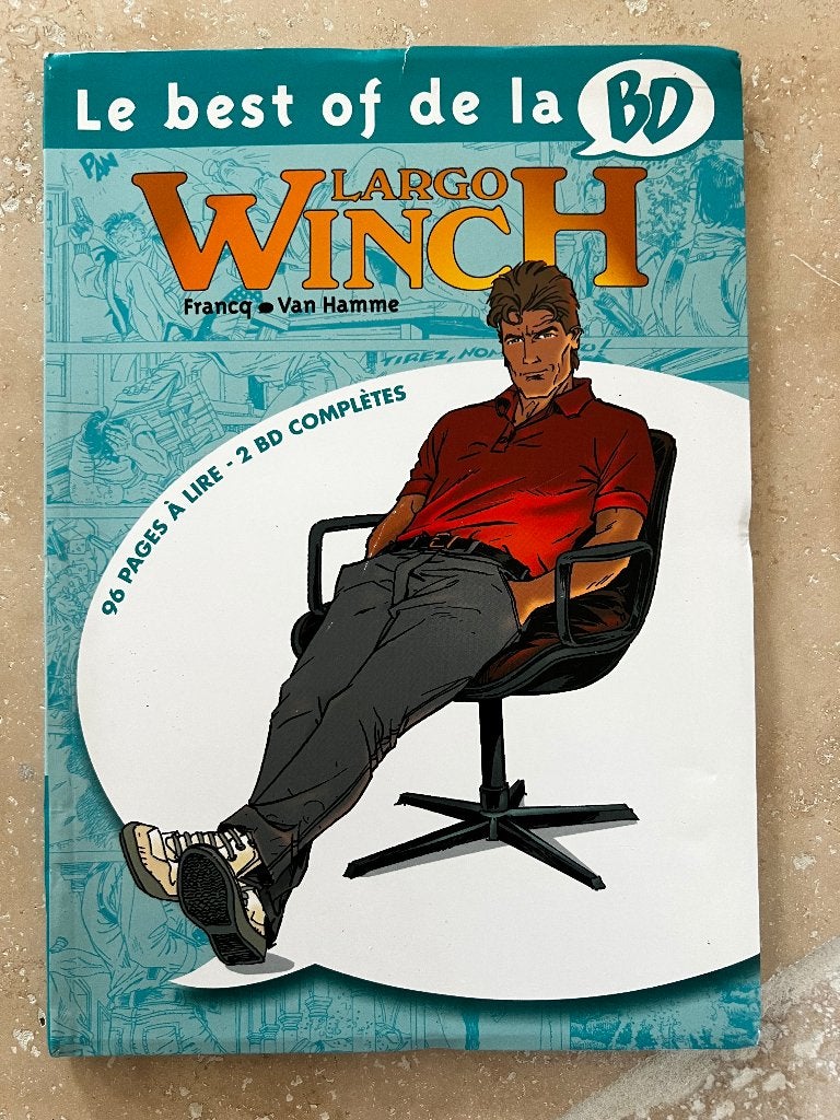 BD Largo Winch, Enlèvement, Utilisé