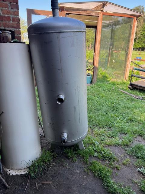 Inox stoomketel, Ophalen, Gebruikt, Overige metalen