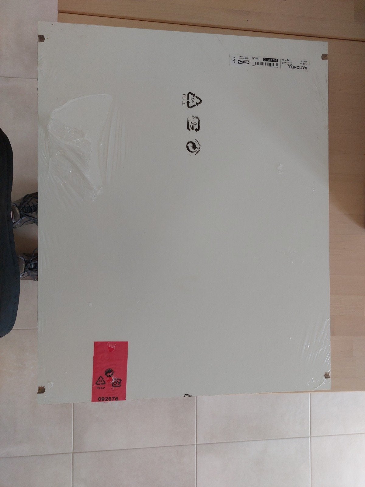 Ikea legplanken faktum, Ophalen