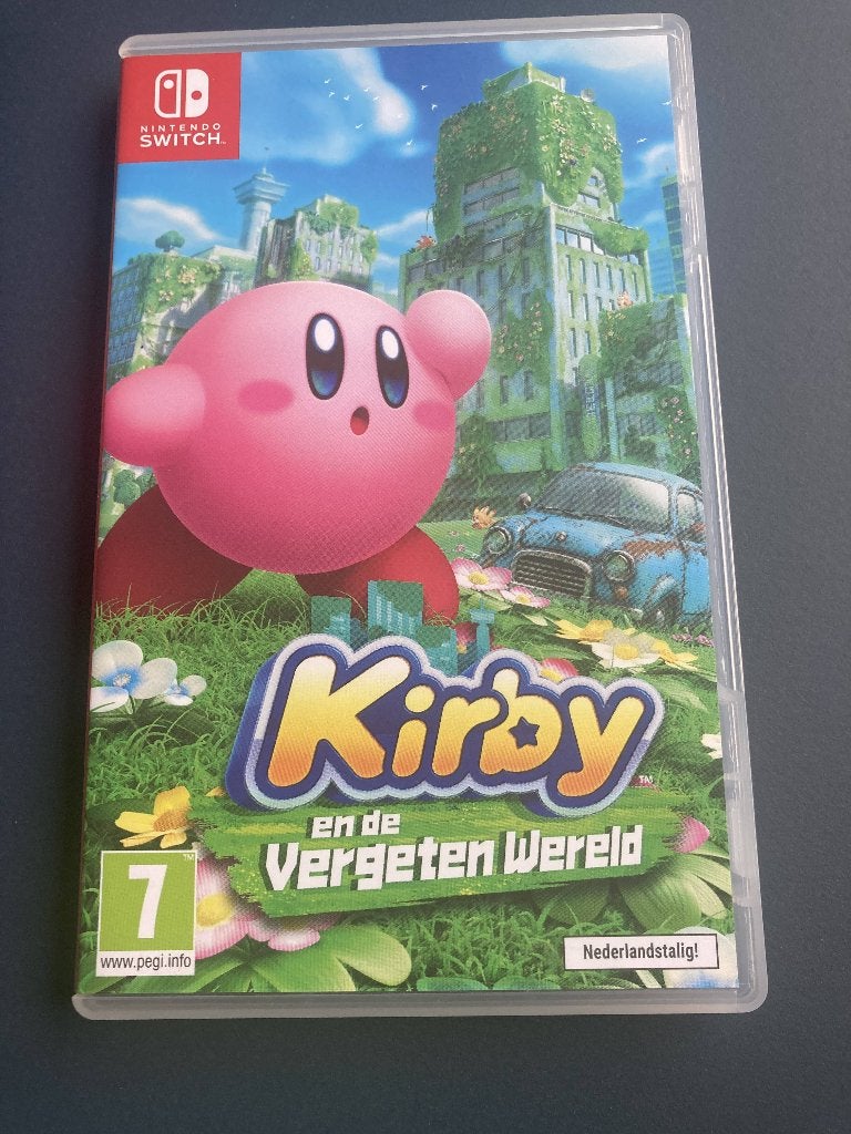 Kirby en de Vergeten Wereld voor Nintendo Switch, Games en Spelcomputers, 2 spelers, Zo goed als nieuw, Vanaf 7 jaar, Ophalen
