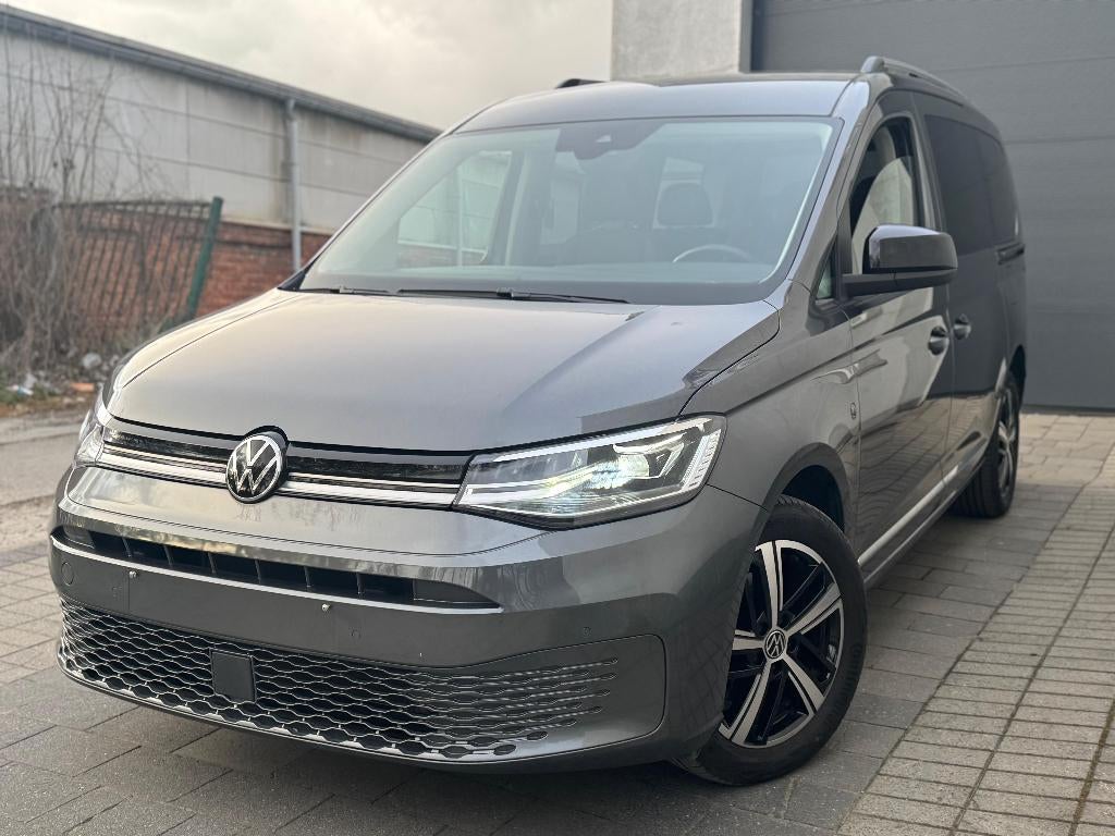 Volkswagen Caddy 1.5 TSI automaat 2023 76000 km GARANTIE 7pl, Auto's, Monovolume, 1498 cc, Euro 6, 4 cilinders