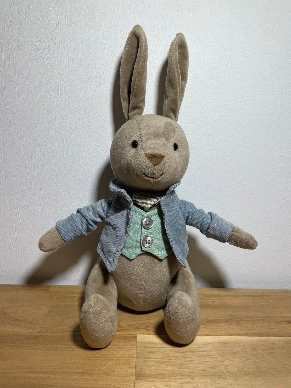 Jellycat Jasper Rabbit / Pieter Konijn (Retired), Kinderen en Baby's, Ophalen of Verzenden, Zo goed als nieuw, Konijn, Jellycat