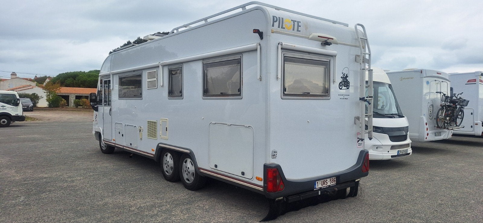 frankia 800, Caravans en Kamperen, Integraal, Fiat, Pilote, Particulier