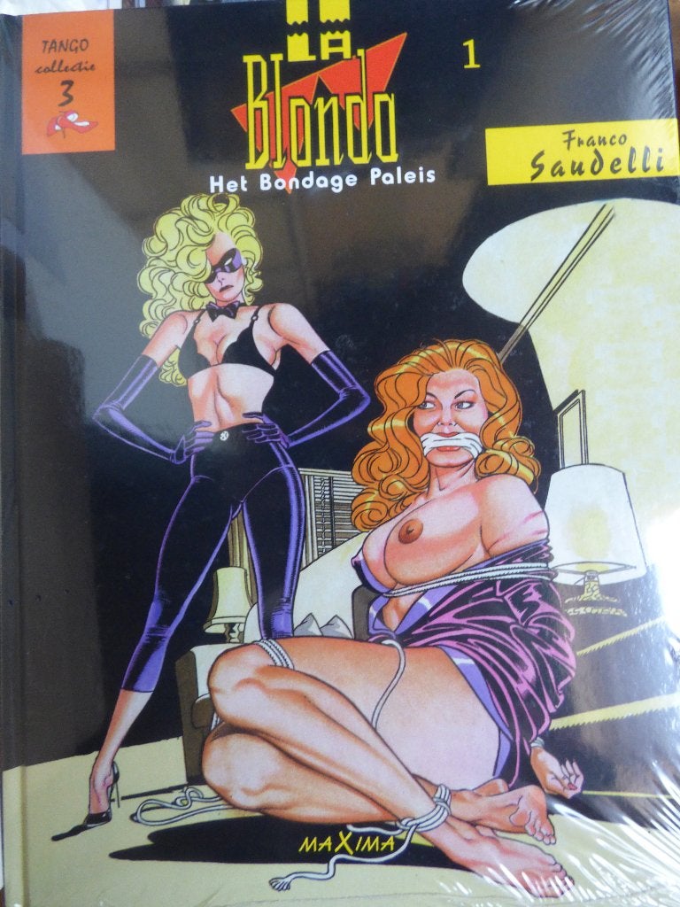 la blonda 1 ,  het bondage paleis , erotische strip, Boeken, Stripverhalen, Ophalen of Verzenden